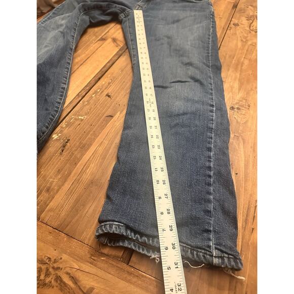 Eddie Bauer Men’s Flannel Lined Jeans Pants Size 36 X 30 Straight Hiking Camping - Picture 12 of 16